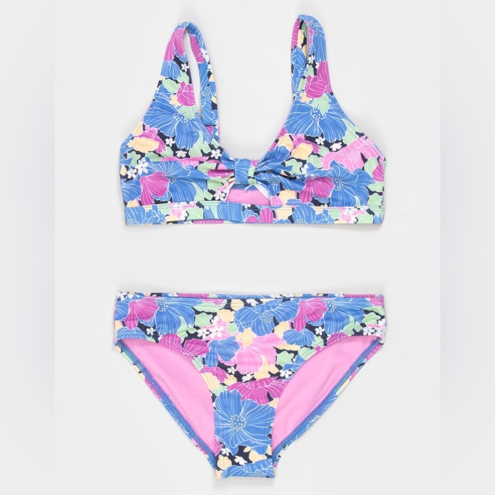 Roxy Outline 2 piece floral bikini